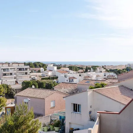 Vila Pavillon Avec Solarium, Piscine Et Parking A Narbonne-plage - Fr-1-409-222