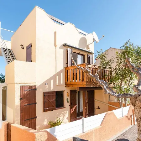 빌라 Pavillon Avec Solarium, Piscine Et Parking A Narbonne-plage - Fr-1-409-222 *
