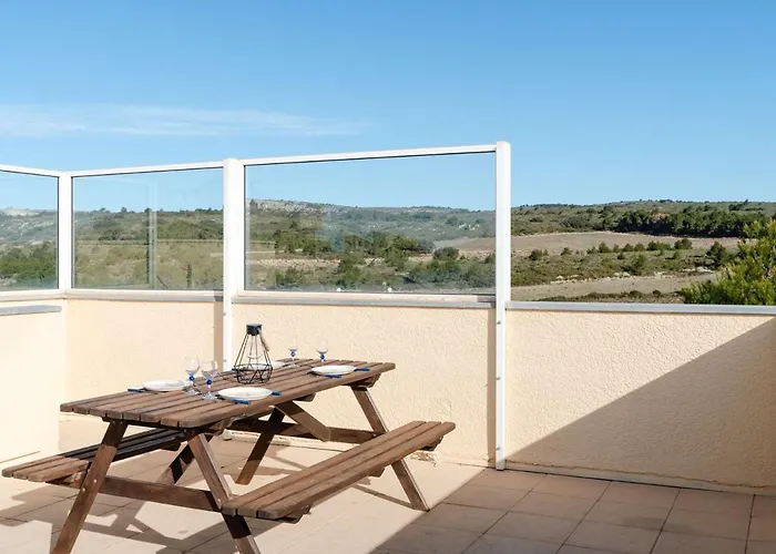 Pavillon Avec Solarium, Piscine Et Parking A Narbonne-plage - Fr-1-409-222 נרבון